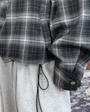 Havelo Check Hooded Jumper
