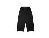 Deumyo Color Matching Track Nylon Banding Wide Pants