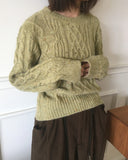 Natta Bokashi Cable Round Knit