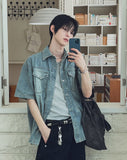 Summer New Cooling Denim Shirt