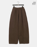 Turnon Cotton Color Wide Banding Pants