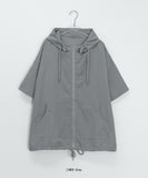 Hyoshi Summer Hood Short Sleeve Wind Jumper