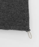 Nokyu Color Half Zip-Up Collar Wool Knit