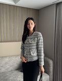 Alia Tweed Short Jacket