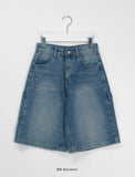 Melos Carpenter Denim Bermuda Pants