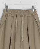 [Unisex] Foam Embroidered Cotton Bermuda Pants