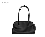 Lentz leather square shoulder bag