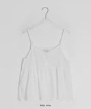 Zerni V-neck Lace Bustier Layered Sleeveless
