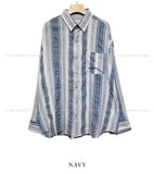 Flare loose fit linen shirt