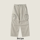 Pay Dyeing Washed Multi Cargo Pants
