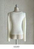Kemi Boatneck Ribbed Knit