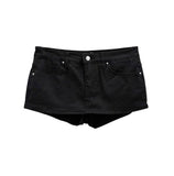 Studded Cotton Low Skirt Pants