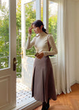 Janed pleated skirt