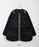 Hometi color matching over quilted jumper