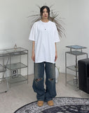 Peber Damage Banded Denim Pants