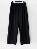 Toti Pintuck Wide Slacks