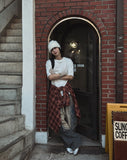 [Lining brushed/Plan] Parfait Brushed Layered Short Sleeve T-shirt