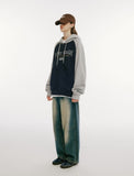 Vintage Raglan Hood Zip-Up