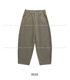 Toz Back Pocket Cotton Balloon Pants