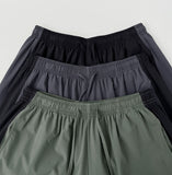 Rustle two-way side color matching jogger wide banding pants