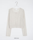 Melz Summer Linen Round Cardigan