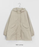 Shiomi String Hood Field Wind Jumper