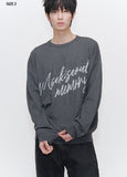 Misekiseoul memory graphic knit