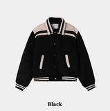 Port Color Matching Varsity Jacket
