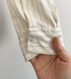 Stoney Stripe Puff Shirt Blouse