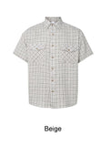 Cron two-pocket check shirt
