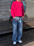 Raglan Round Cozy Knit