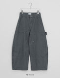 Memin Carpenter Cotton Balloon Wide Pants