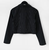 Mata Striped Crop Jacket