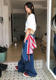 FLAP POCKET BRUSH DENIM