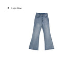 Botu Slim Washing Denim Bootcut Pants