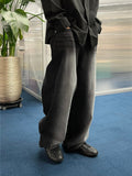 Highlight Dark Black Denim Jeans