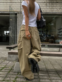 [Planned Product] Summer Pigment Strap Cargo Balloon Pants