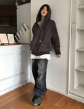 KNEE LINE BRUSH DENIM
