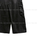 Treats Buckle Cargo Denim Pants