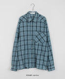 [unisex] Amiku Summer Over Check Shirt