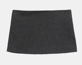 [Layered SET] Yuran Brushed Wrap Button Skirt Bootcut Banding Long Pants