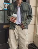 Lauren Cut Vintage Washed Denim Jacket