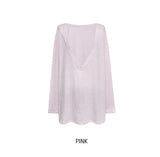 Awning Deep V-Neck Long Sleeve