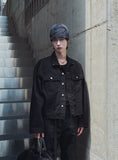 Camper Rivet Crop Cotton Jacket