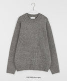 [unisex] Kinmo round over wool knit