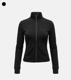 Beni Zip-up Long Sleeve Top