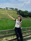 HYSTERIC RAGLAN HALF T