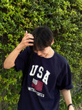USA washing short sleeve
