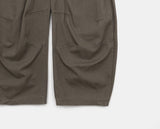 Juri Cut Pintuck Balloon Cotton Long Pants