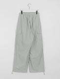 [unisex] Tsuina Banding Nylon String Parachute Cargo Pants